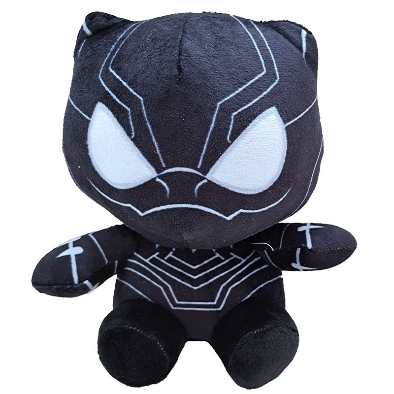 Black Panther Cute From Marvel Plush Toy
