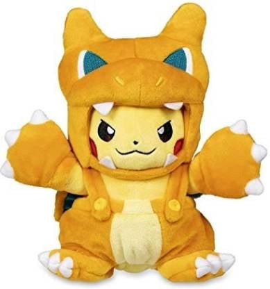 Pikachu X Charizard From Pokemon Plush Toy