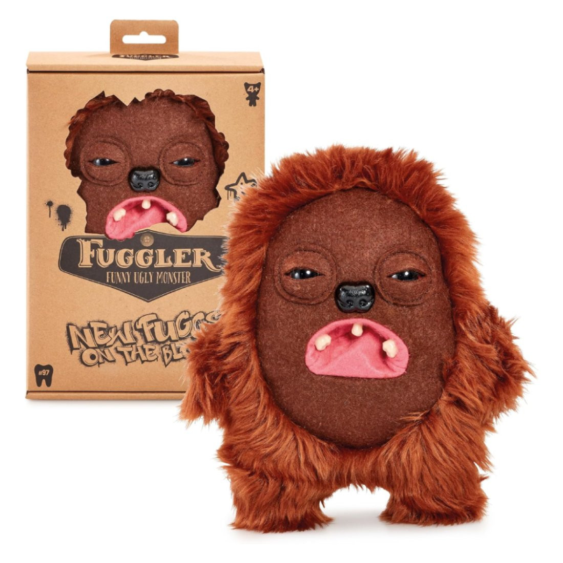 Zuru Fuggler New Fuggs On The Block Edition Hedge Grog Plush Toy 22cm 8.6inches
