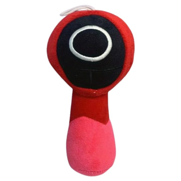 Sprunki Incredibox Squid Game Masked Officer Circle Plush Toy 20cm 8.6inches