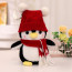 Valentines Heart Scarf Penguin Plush Multiple Sizes