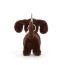 Jellycat Otto Sausage Dog Bag Charm 14cm 5.51inches