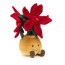 Jellycat Amuseables Poinsettia Soft Stuffed Plush 30cm 11.81inches