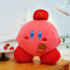 Kirby with Mc Donald's Hat Soft Stuffed Plush Multiple Sizes