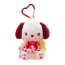 Sanrio Pochacco Valentines Keychain Plush 12cm 4.7inches