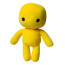Wobbly Life Yellow Man Soft Stuffed Plush 30cm 12inches