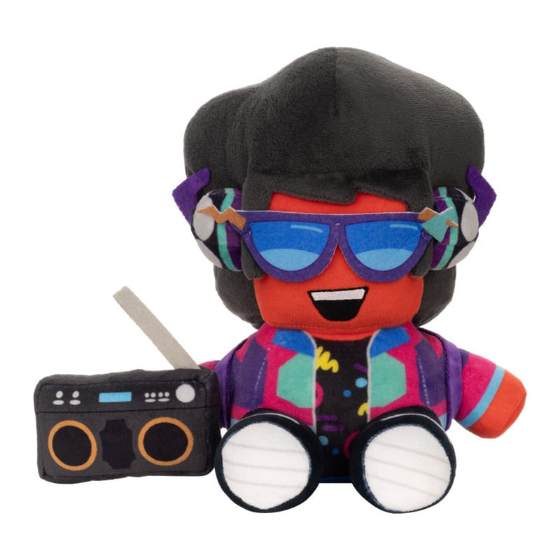 The Battle Bricks DJ Radical Plush Toy 21cm 8.2inches
