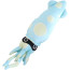 Dotted Squid Soft Stuffed Plush Multiple Sizes Blue