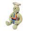 The Tiny Chef Sitting Plush Toy 23cm 9inches