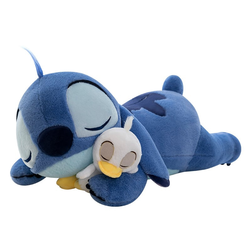 Disney Sleeping Stitch Large Soft Stuffed Plush Multiple Sizes