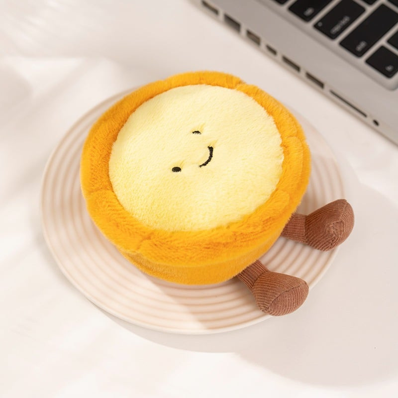 Egg Tart Amuseable Cute Face 10cm 3.9inches
