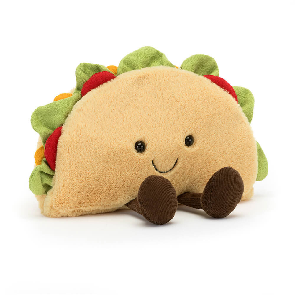 Jellycat Amuseables Taco Soft Stuffed Plush 15cm 5.90inches