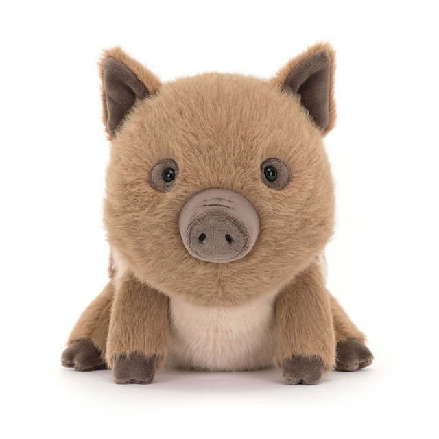 Jellycat Swinley Boar Soft Stuffed Plush 15cm 6inches