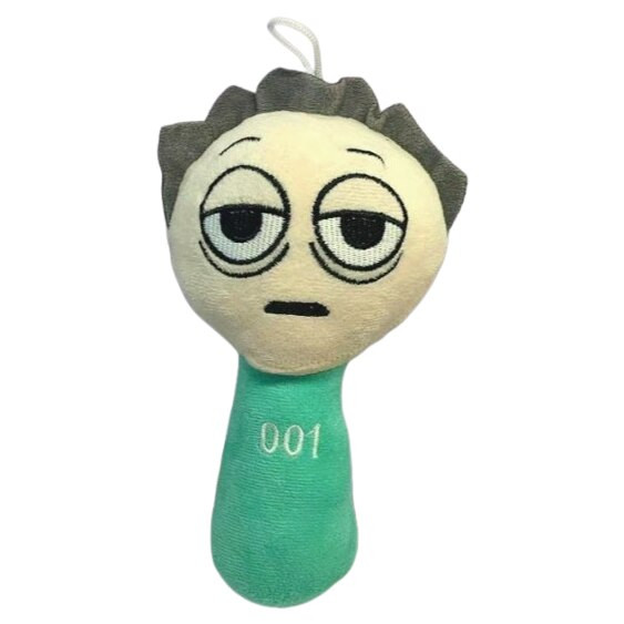 Sprunki Incredibox Squid Game Player 001 Oh Il-nam Plush Toy 20cm 8.6inches