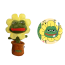 Pepe The Frog Plant Plush Toy