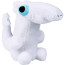 White Dancing Toothless Dragon Plush Toy 23cm 9.05inches