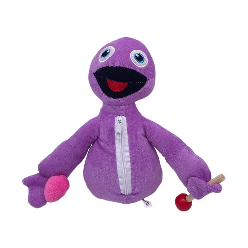 Yeeps Hide And Seek Soft Stuffed Plush Toy 20cm 7.87inches Purple