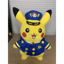 Pokemon Pikachu Pilot Plush Toy - 25cm 9.8 inches