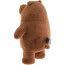 We Bare Bears Standing Grizz Stuffed Animal Plush 12"