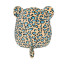 Squishmallows Liv The Teal Leopard Plush Toy