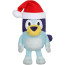 Bluey Talking Plush Toy With Christmas Hat 30cm 11.8inches