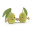 Jellycat Amuseables Pair of Olives Soft Stuffed Plush 14cm 5.51inches