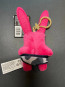 Zuru Fuggler Wave 4 Rabid Rabbit Pink Underwear Plush Keyring Keychain 12cm 4.7inches