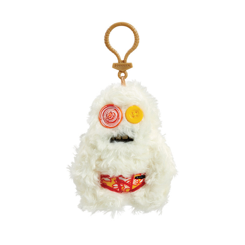Zuru Fuggler Wave 4 Sasquoosh Underwear Plush Keyring Keychain 12cm 4.7inches