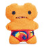 Zuru Fuggler Budgie Edition Gaptooth McGoo Orange Underwear Plush Toy 22cm 8.6inches