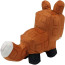 Roblox Grow A Garden Brown Red Kitsune Fox Plush Toy 30cm 11.8inches