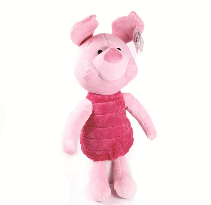 Disney Piglet Plush - Winnie The Pooh - Medium - 14 1/2 Inch