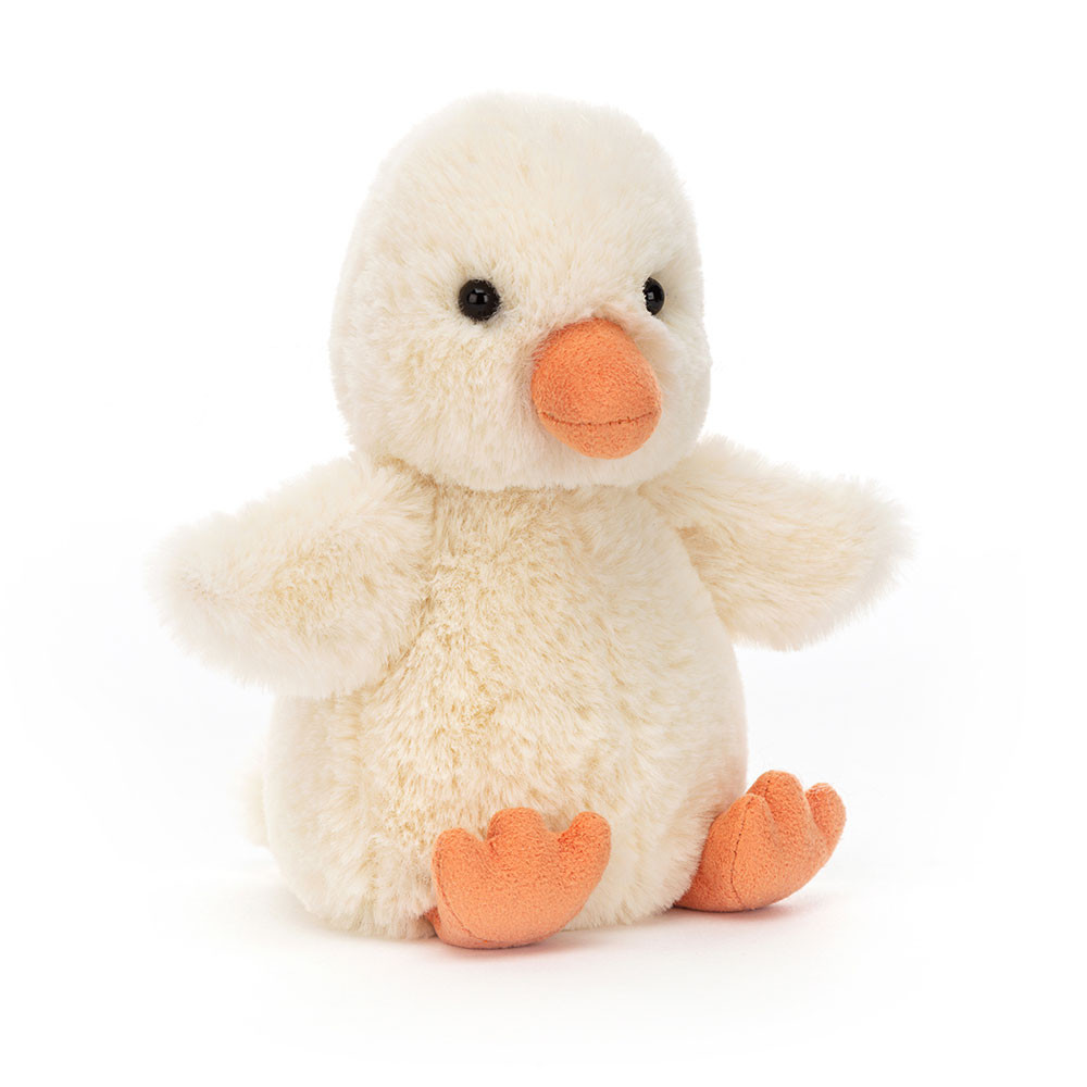 Jellycat Nippit Duck Soft Stuffed Plush 18cm 7.08inches
