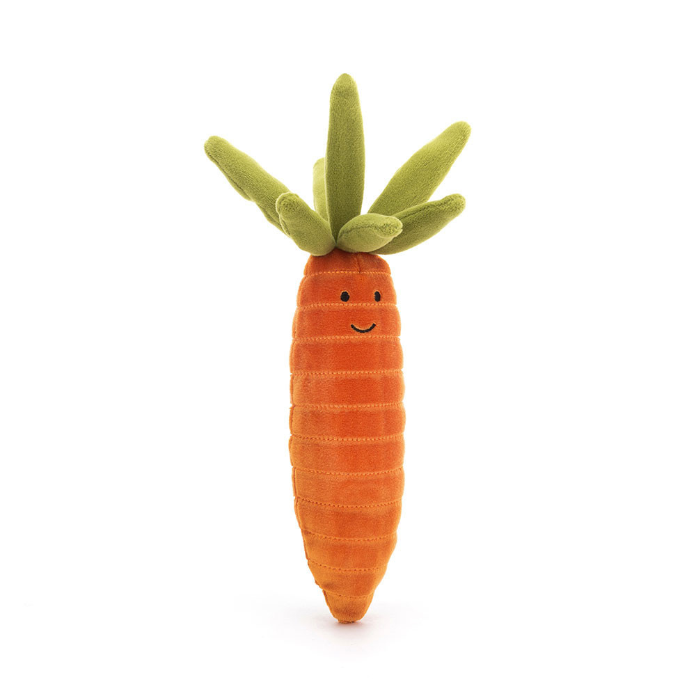Jellycat Vivacious Vegetable Carrot Soft Stuffed Plush 17cm 6.69inches