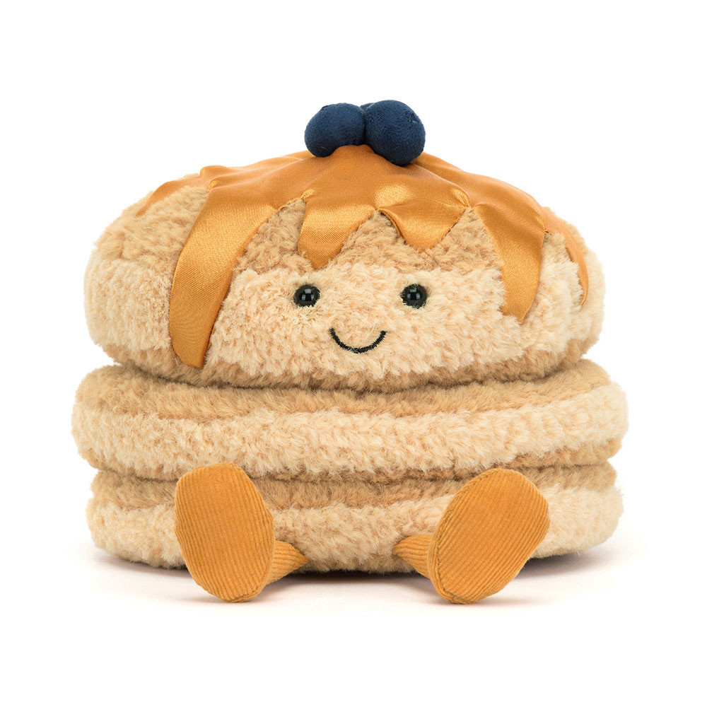 Jellycat Amuseables Fran Pancakes Soft Stuffed Plush 15cm 5.90inches