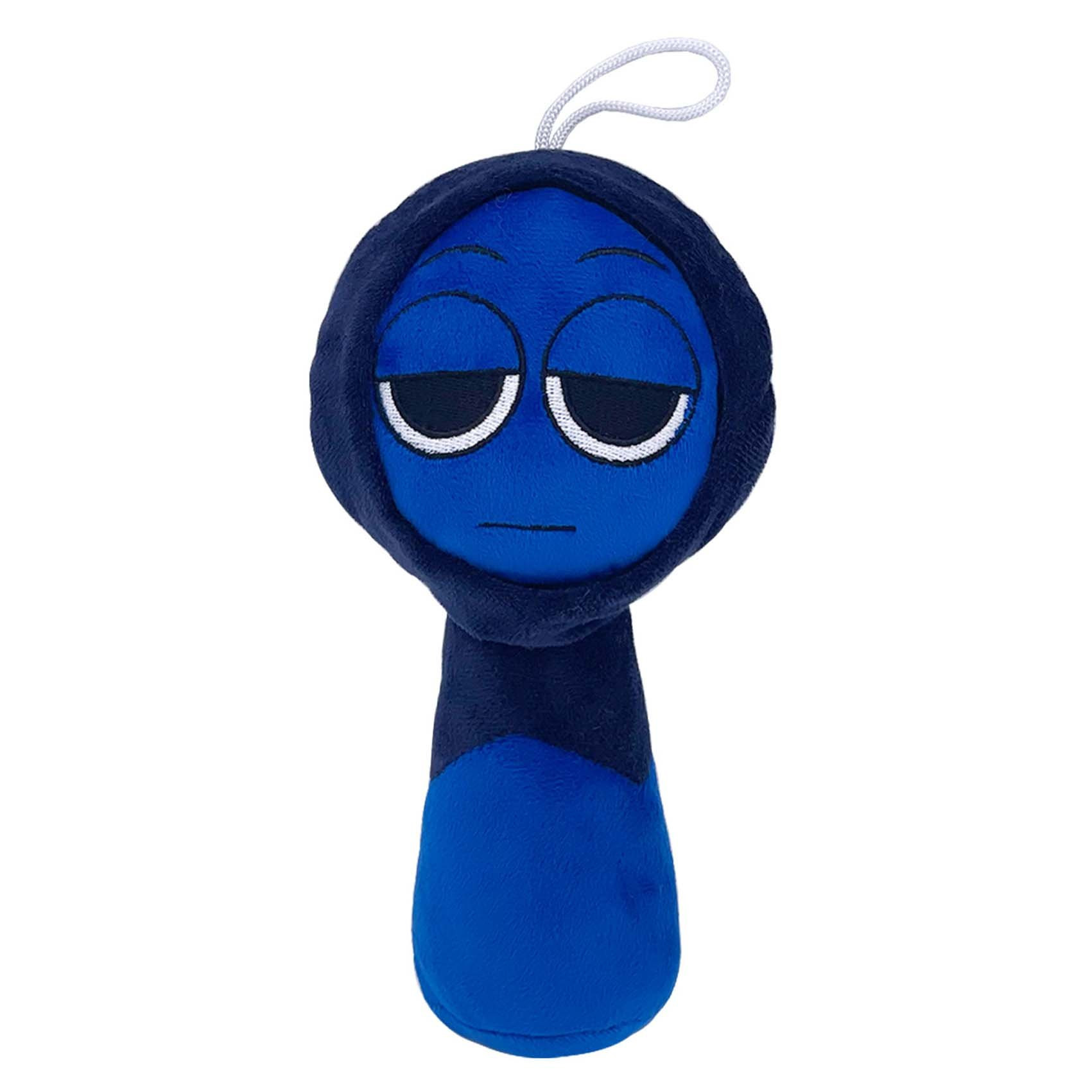 Sprunki Blue (Jevin) Plush Toy 20cm 0.66inches