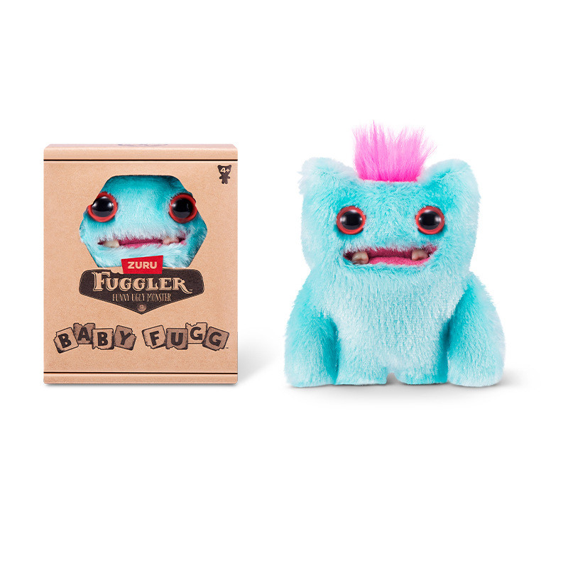 Zuru Fuggler Baby Fugg Wide Eyed Weirdo Plush Toy 10cm 4inches