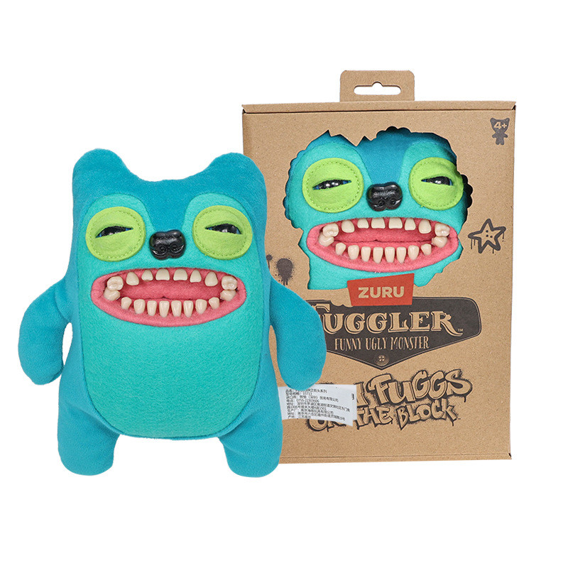 Zuru Fuggler New Fuggs On The Block Edition Greedy Grinner Plush Toy 22cm 8.6inches