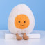 Smile Boiled Egg Plush Toy 23cm 9.1inches