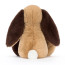 Jellycat Bashful Patchwork Brown Bunny Soft Stuffed Plush 31cm 12.2inches