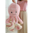 Pink Octopus Plush Toy 18cm 7inches