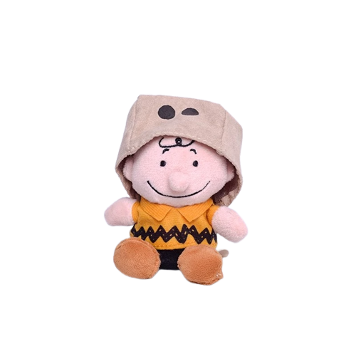 Charlie Brown With Paper Bag From Peanuts Plush Toy