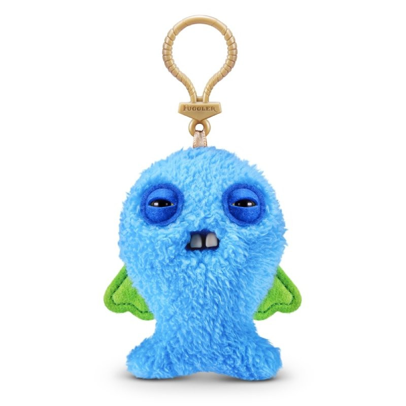 Zuru Fuggler Wave 5 Cod Father Blue Underwear Plush Keyring Keychain 12cm 4.7inches