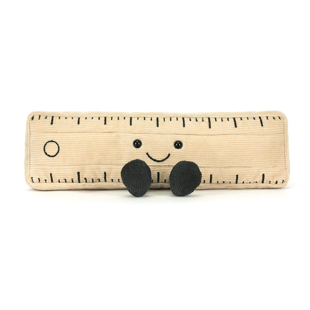 Jellycat Amuseables Ruler Soft Stuffed Plush 20cm 7.8inches