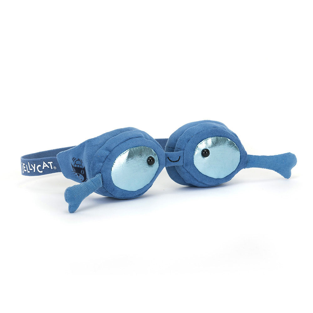 Jellycat Amuseables Sports Swimming Goggles Soft Stuffed Plush 6cm 2.36inches