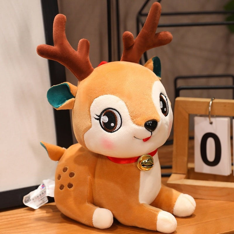 Cute Reindeer Christmas Soft Stuffed Plush 20cm 7.87inches