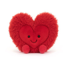 Jellycat Amuseables Beatie Heart Soft Stuffed Plush 24cm 9.44inches