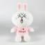 Line Friends Cony Seated Plush Toy
