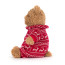 Jellycat Bartholomew Bear Bedtime Soft Stuffed Plush 26cm 10.23inches