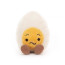 Jellycat Amuseables Confused Boiled Egg Soft Stuffed Plush 14cm 5.51inches