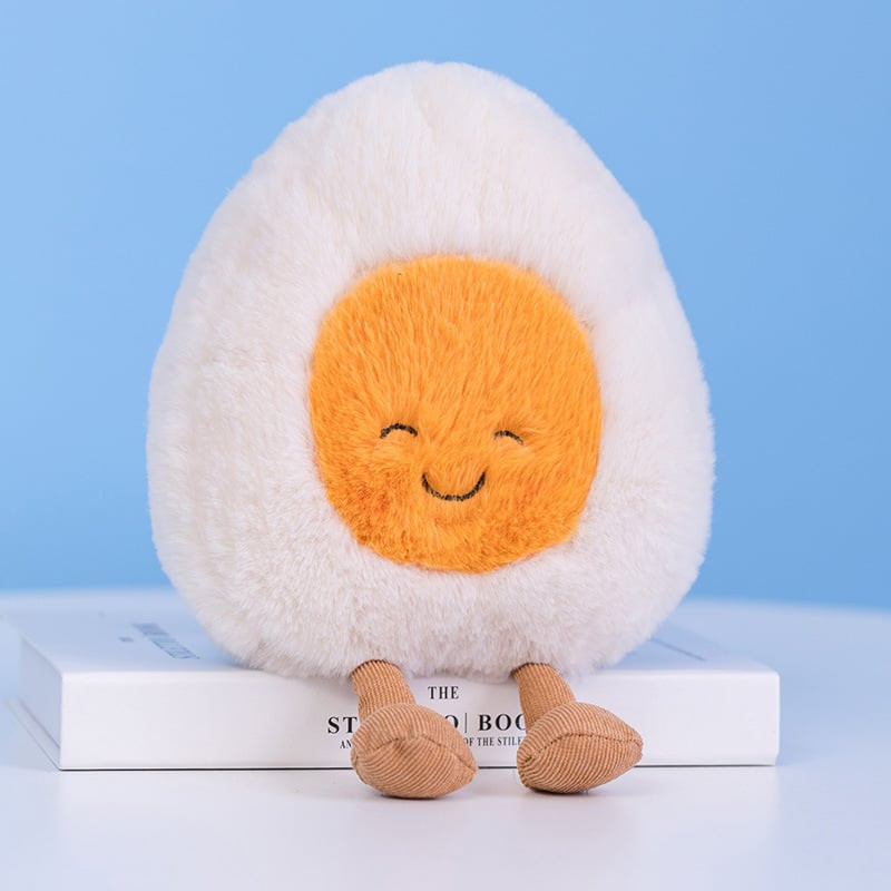 Blush Boiled Egg Plush Toy 23cm 9.1inches